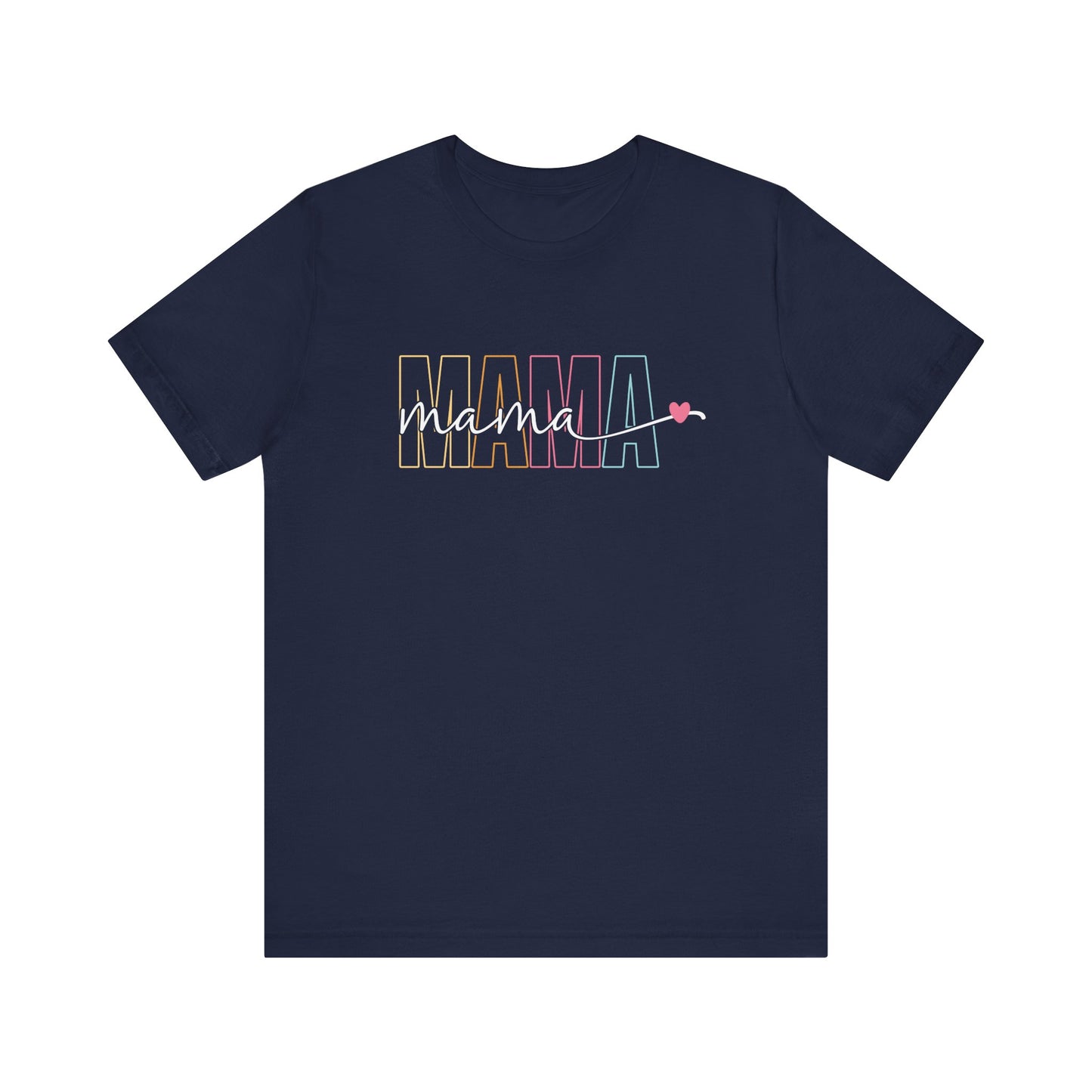 Mama 🖤 Jersey Short Sleeve Tee