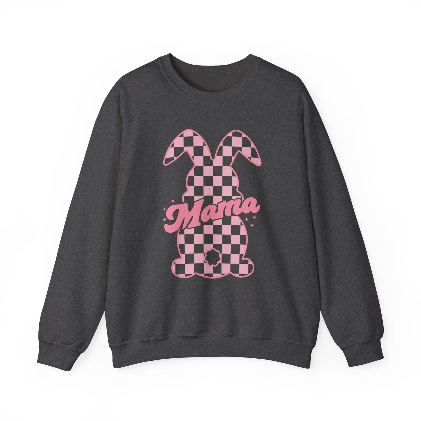 Pink Bunny Mama Heavy Blend™ Crewneck Sweatshirt