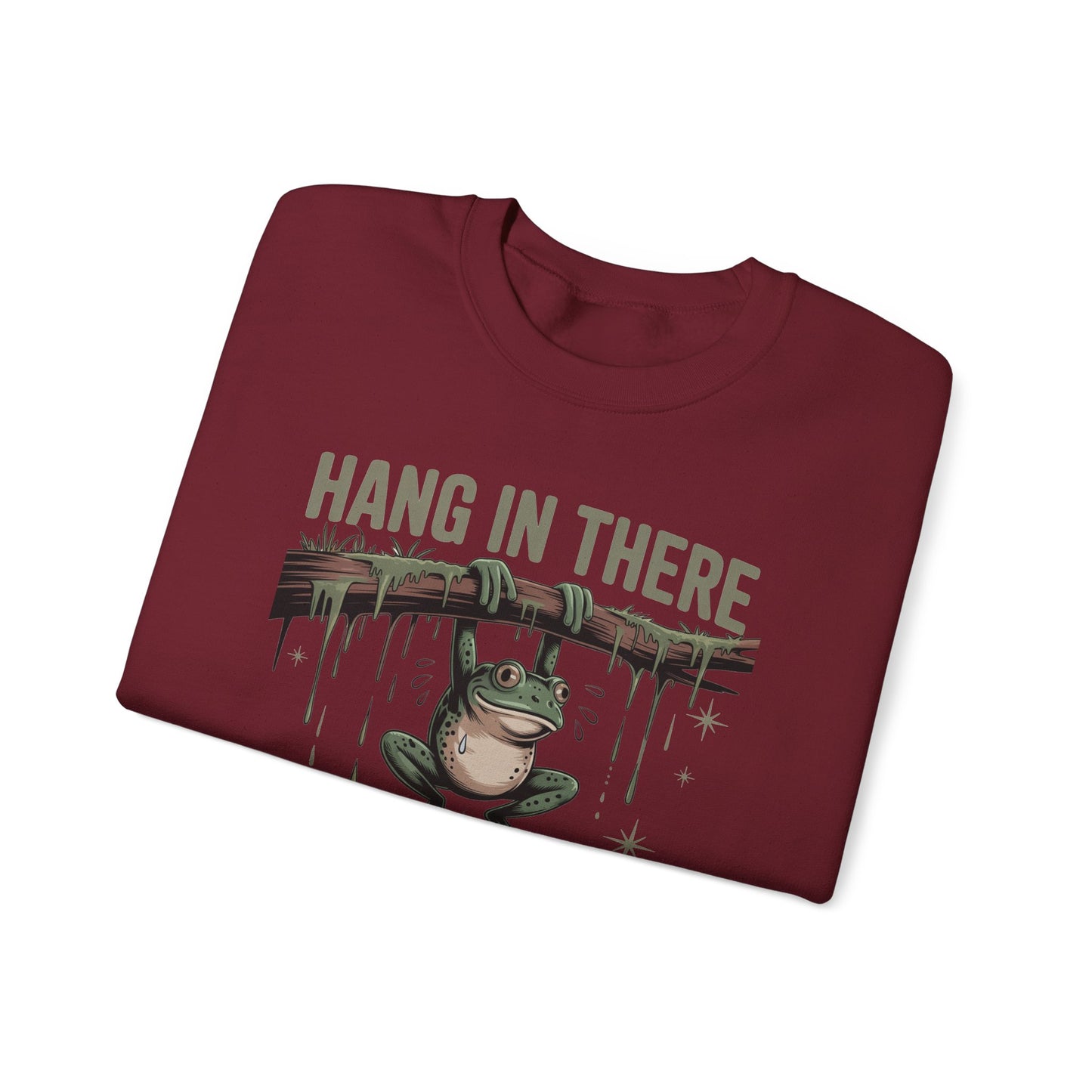 Hang In There Heavy Blend™ Crewneck Sweatshirt