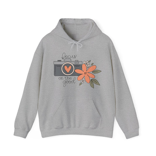 Focus On The Good Heavy Blend™ Hooded Sweatshirt