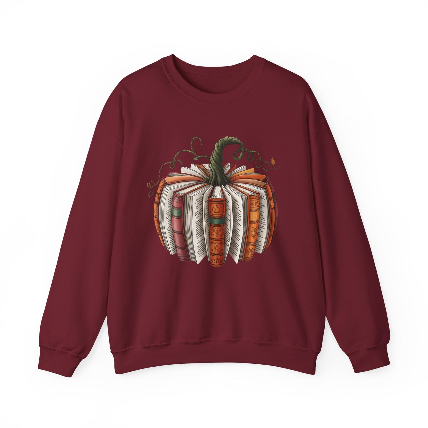Book Pumpkin Heavy Blend™ Crewneck Sweatshirt