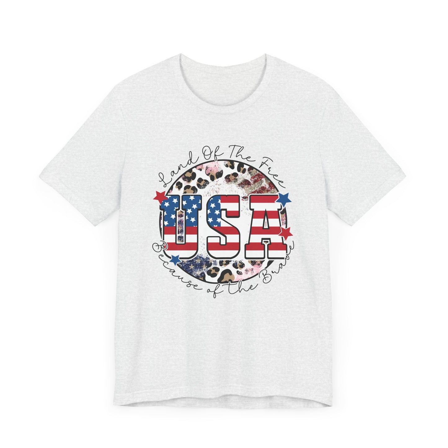Land Of The Free Jersey Short Sleeve Tee