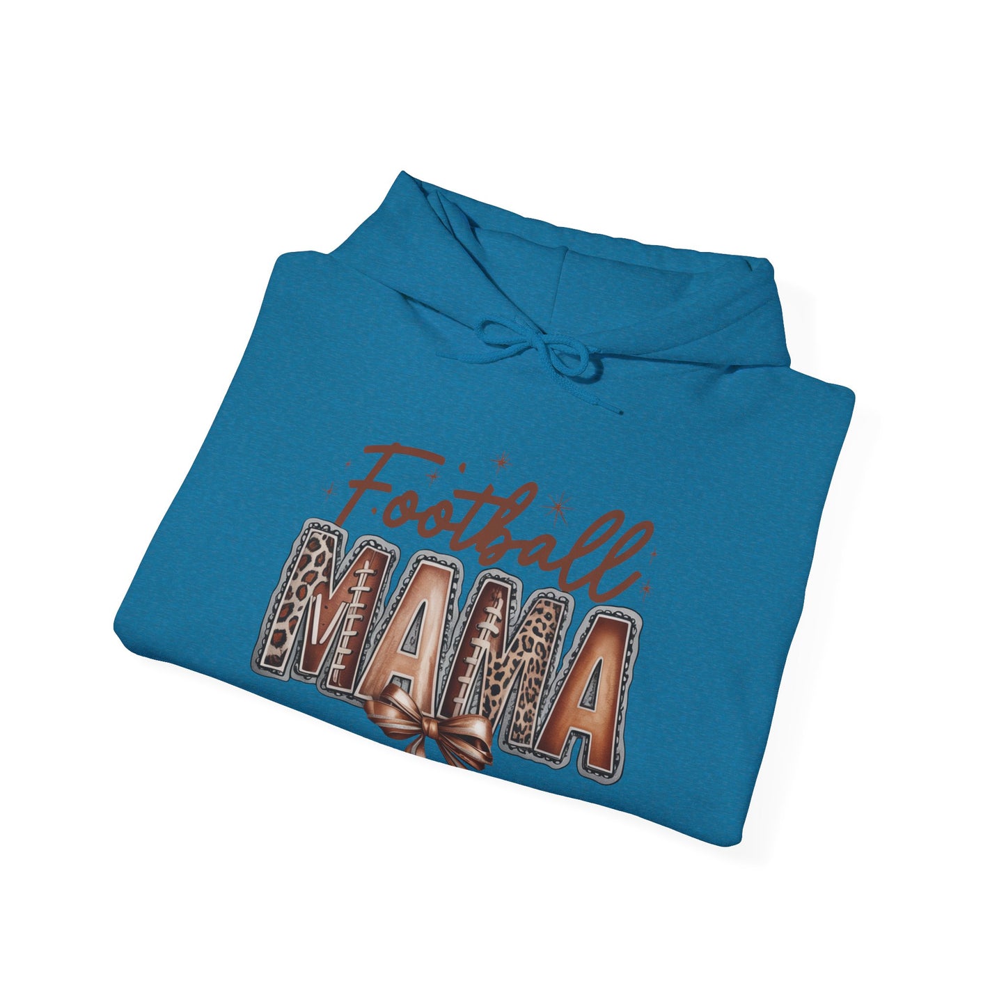 Football Mama  Heavy Blend™ Hooded Sweatshirt