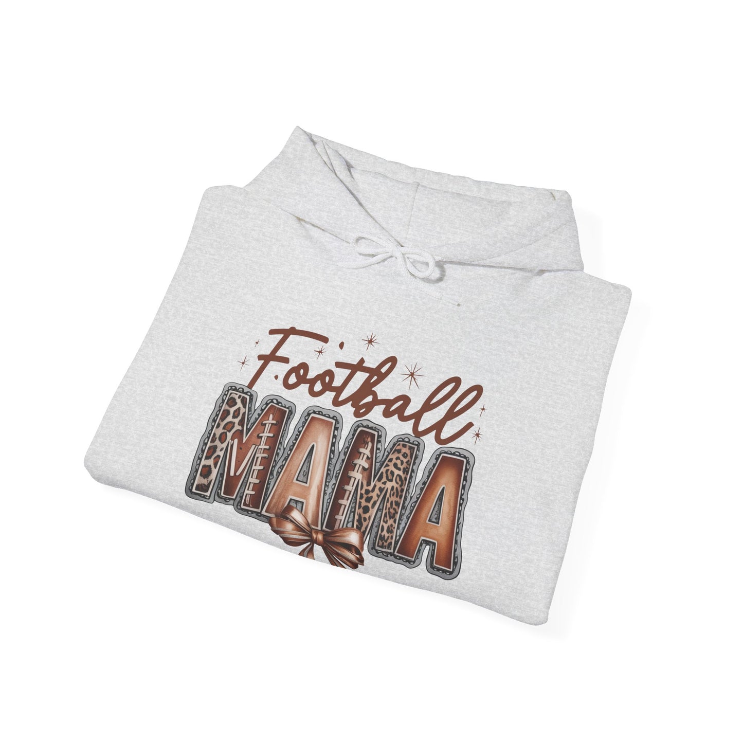 Football Mama  Heavy Blend™ Hooded Sweatshirt