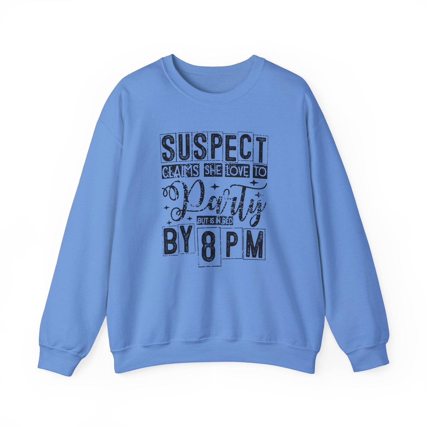 Suspect Claim To Love To Party Heavy Blend™ Crewneck Sweatshirt