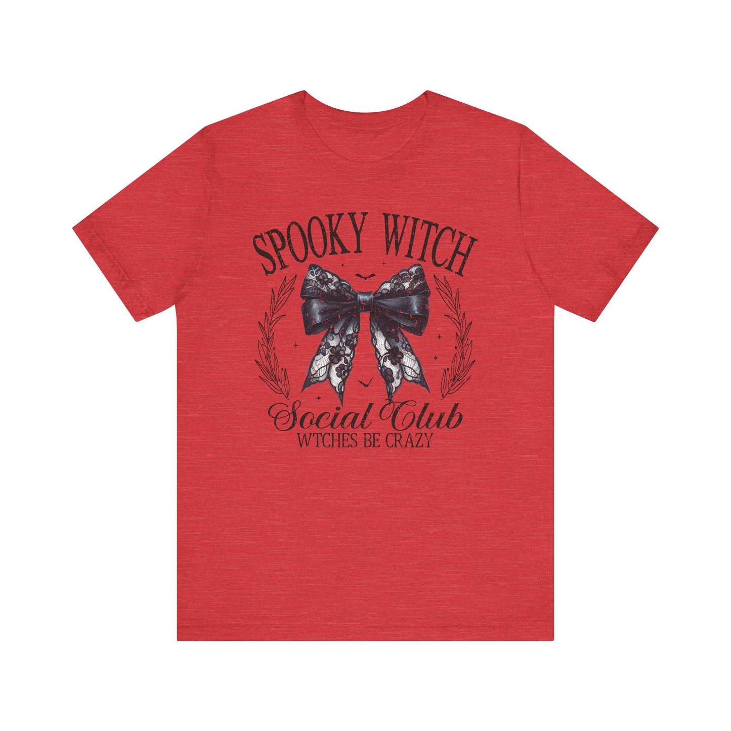 Spooky Witch Social Club Jersey Short Sleeve Tee