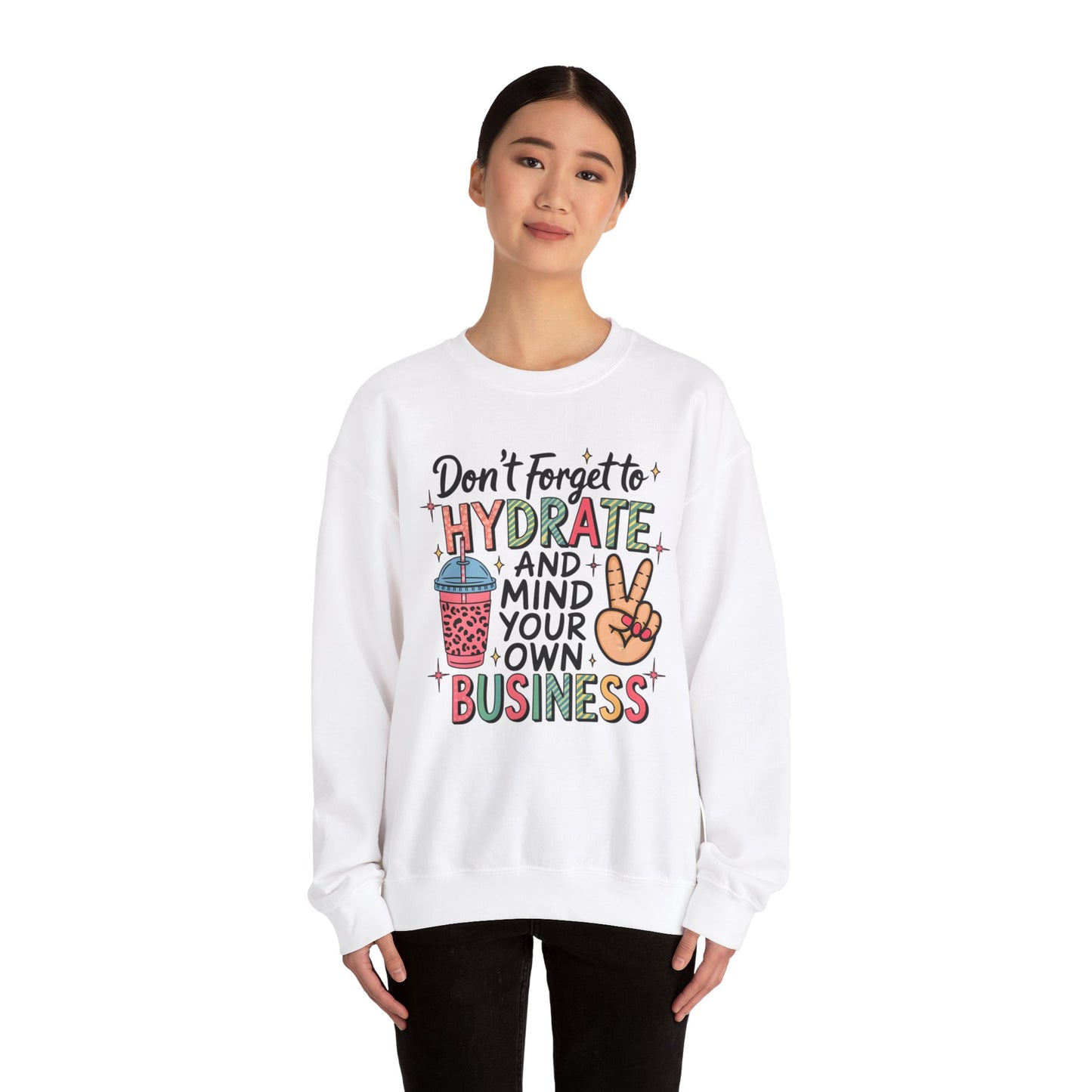 Don’t Forget Heavy Blend™ Crewneck Sweatshirt