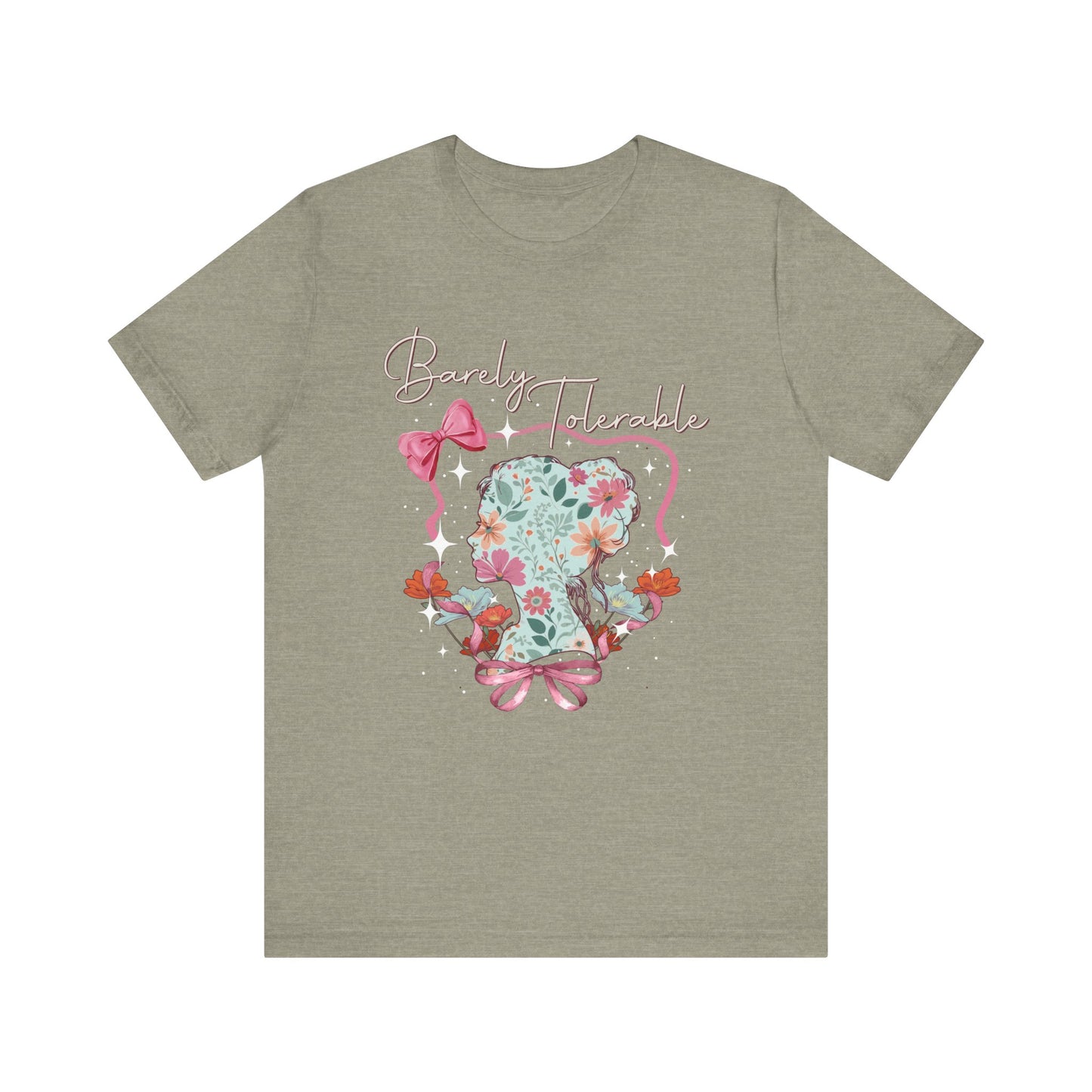 Barely Tolerable Jersey Short Sleeve Tee