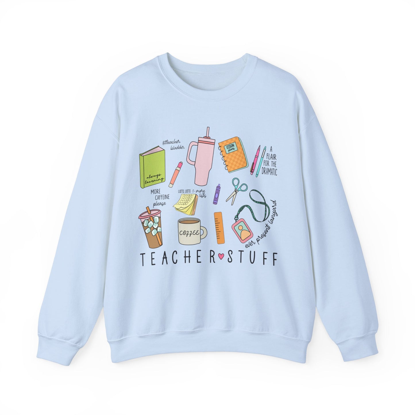 Teacher Stuff  Heavy Blend™ Crewneck Sweatshirt