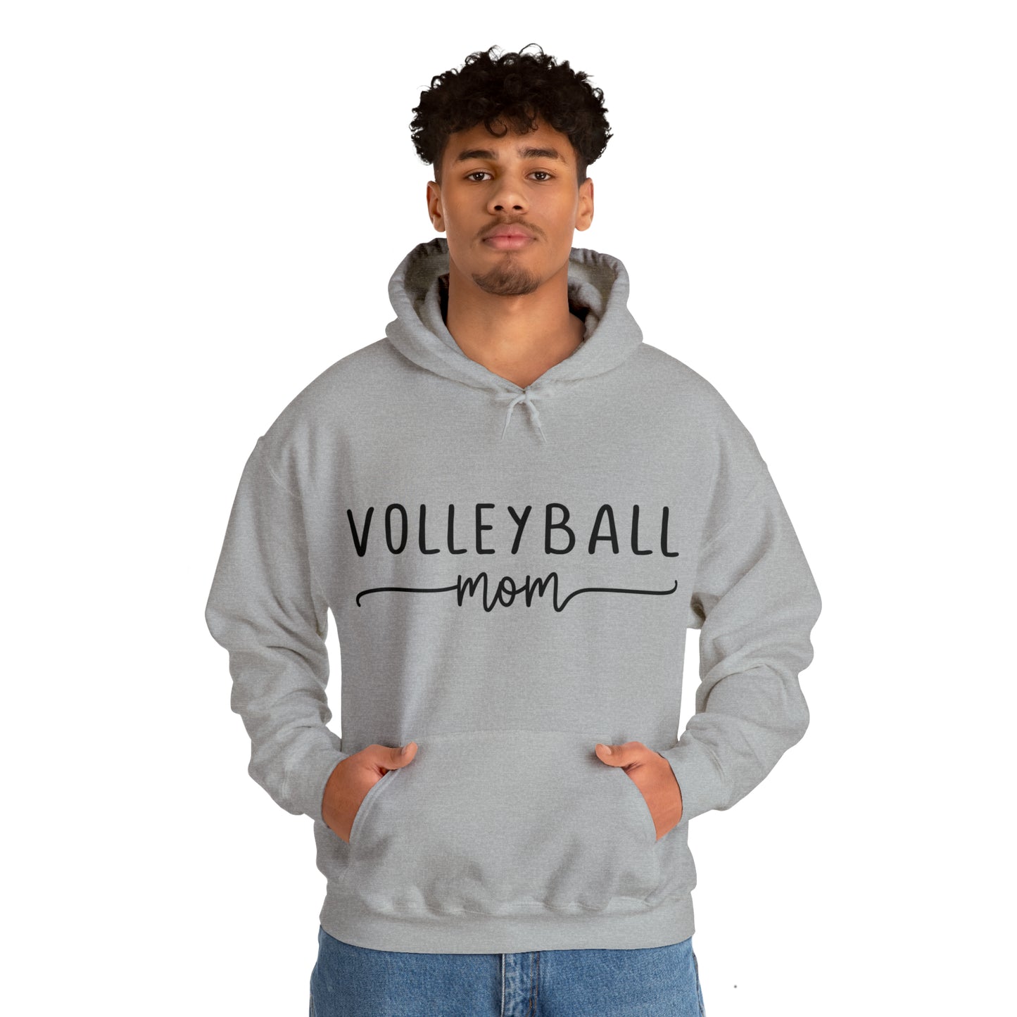 Volleyball MOM Heavy Blend™ Hooded Sweatshirt