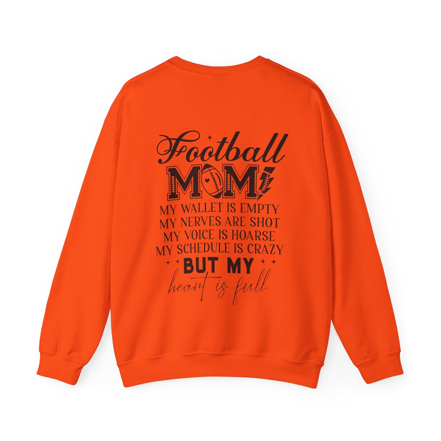 Football Mom F/B Heavy Blend™ Crewneck Sweatshirt