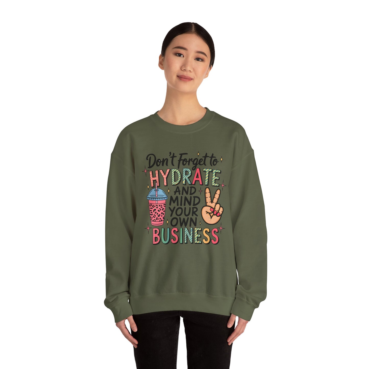 Don’t Forget Heavy Blend™ Crewneck Sweatshirt