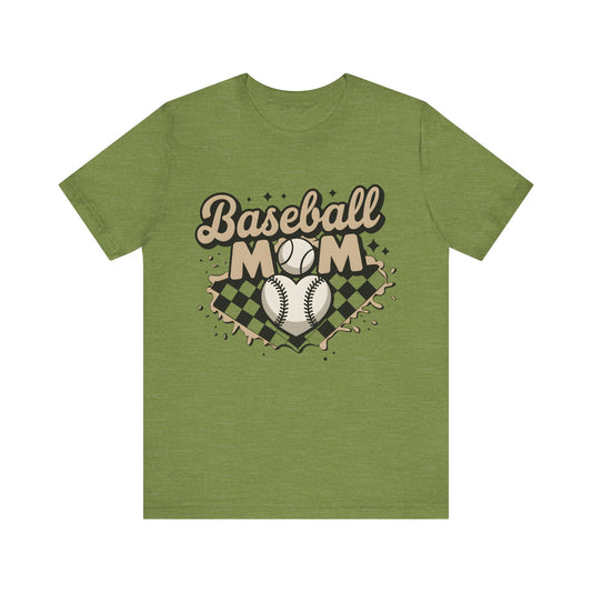 Baseball Mom Jersey Short Sleeve Tee