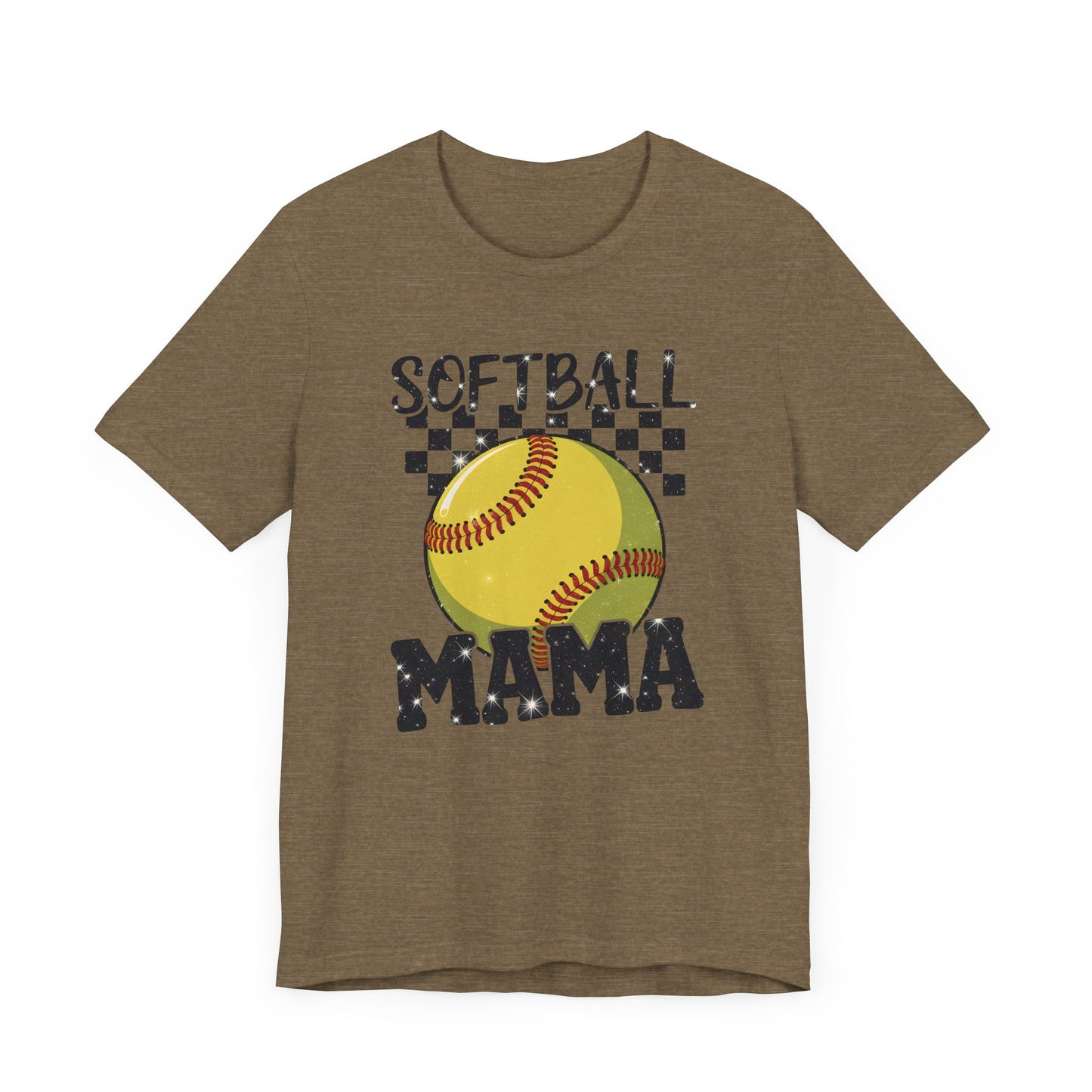 Softball Mama Jersey Short Sleeve Tee