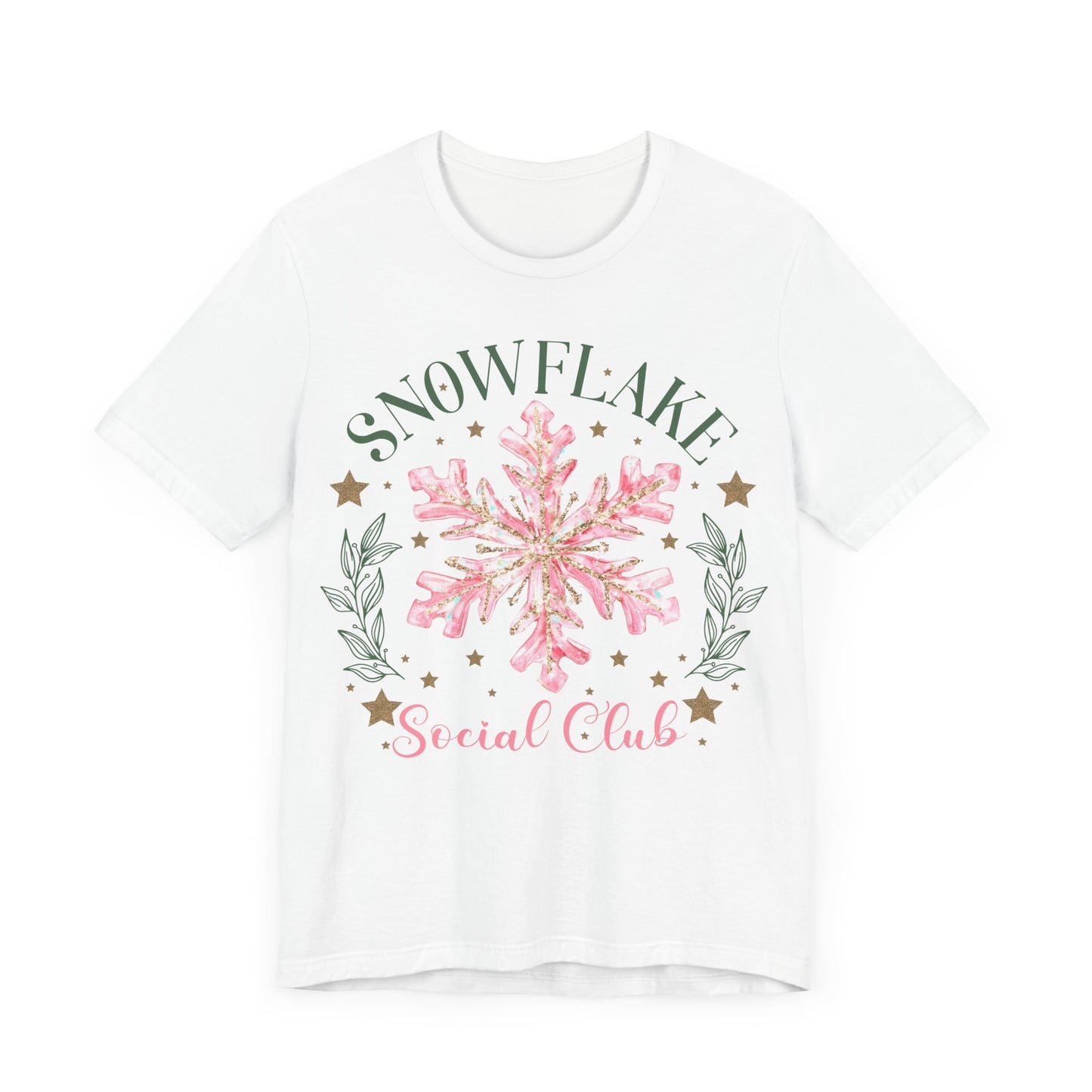 Snowflake Soical Club Jersey Short Sleeve Tee