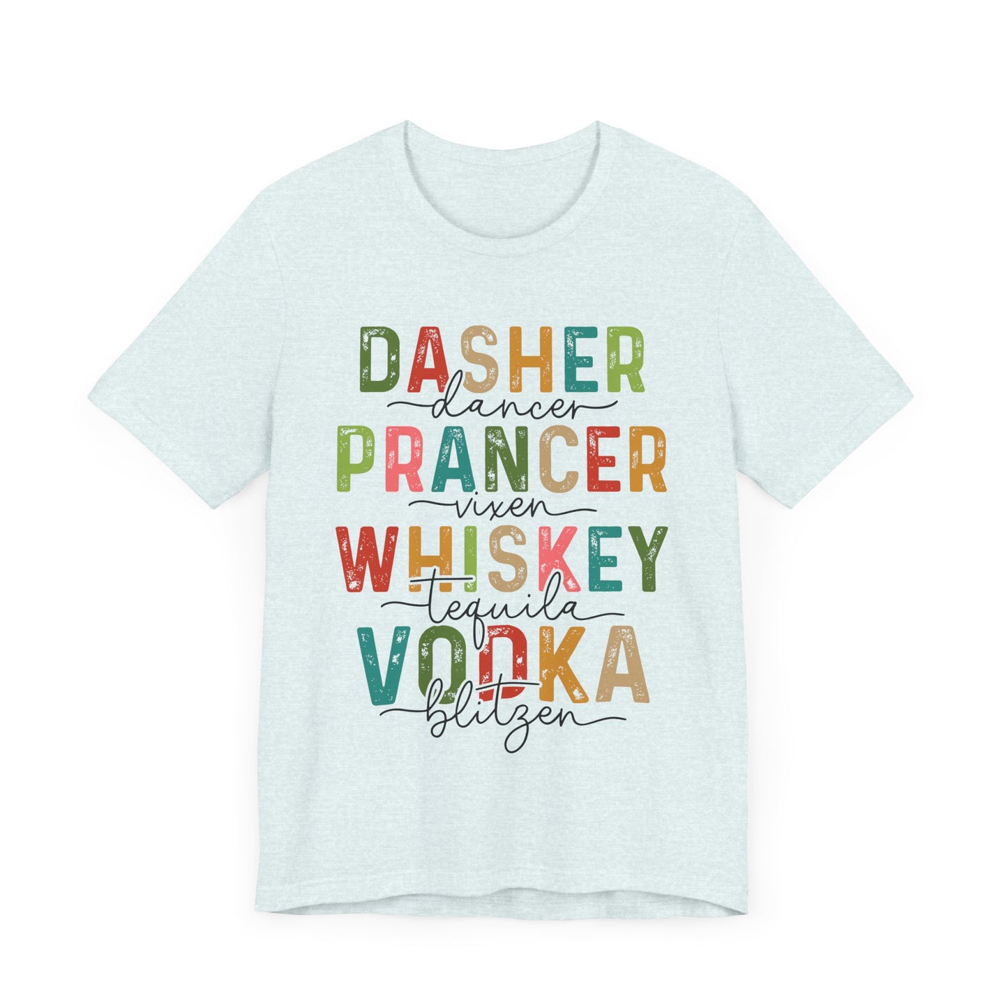 Reindeer/ Liquor Jersey Short Sleeve Tee