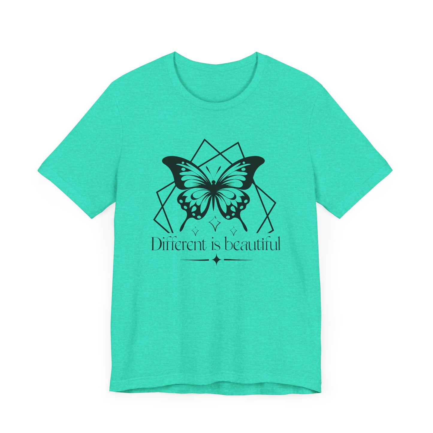 Different Is Beautiful Jersey Short Sleeve Tee