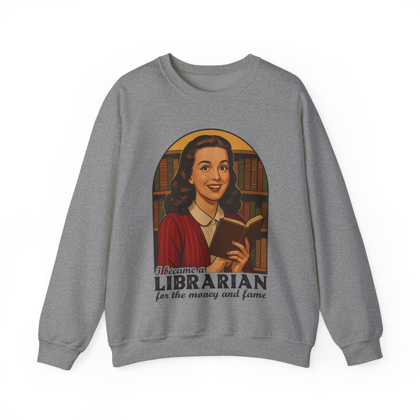 Librarian Heavy Blend™ Crewneck Sweatshirt