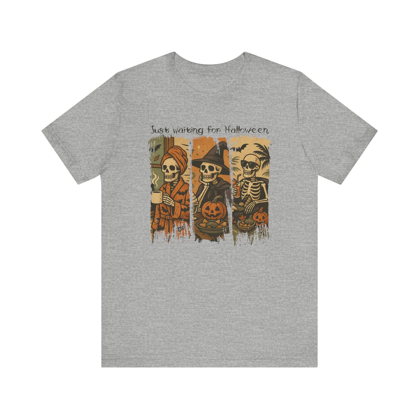 Waiting For Halloween Jersey Short Sleeve Tee