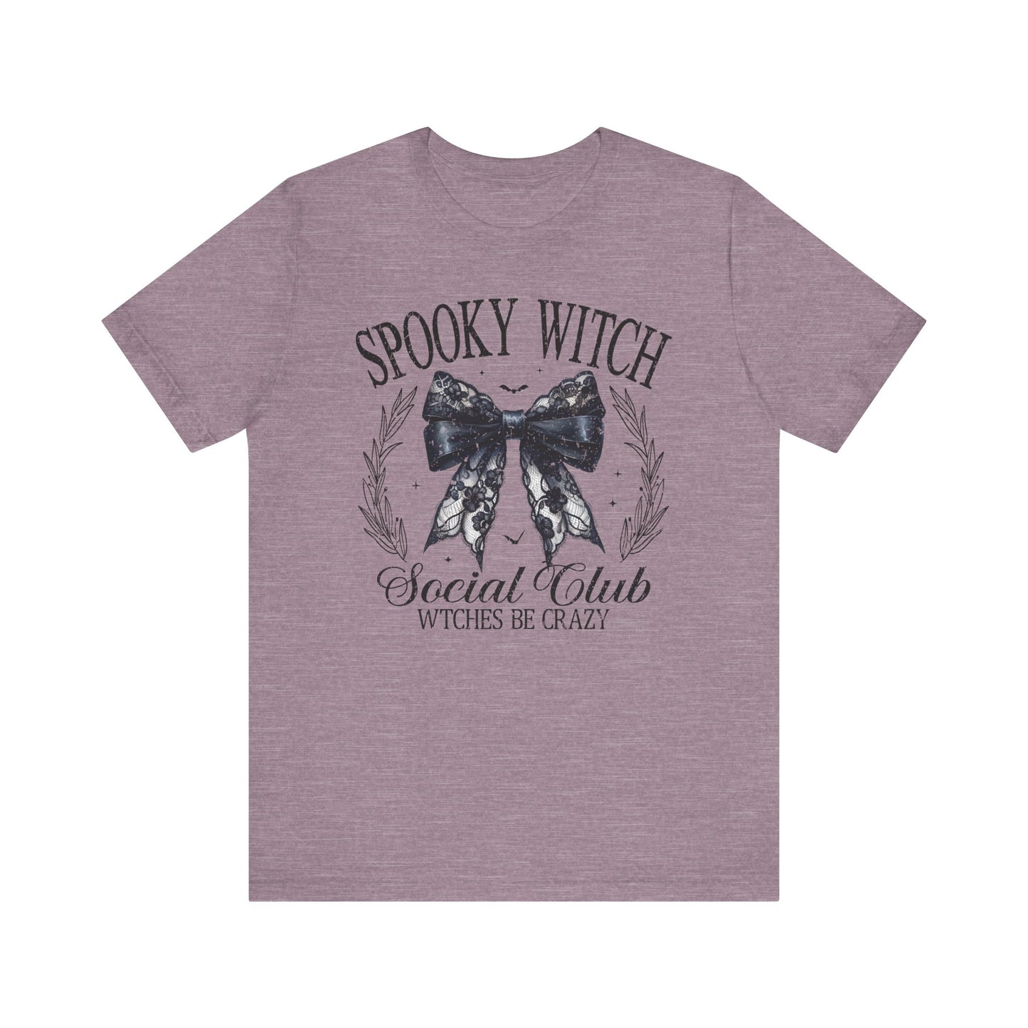 Spooky Witch Social Club Jersey Short Sleeve Tee