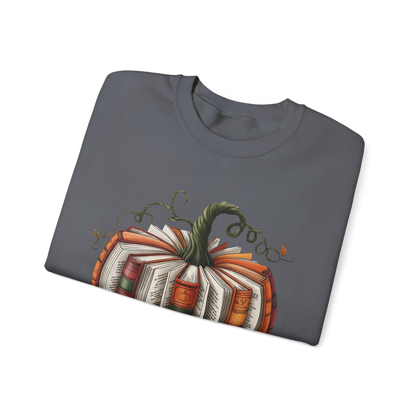 Book Pumpkin Heavy Blend™ Crewneck Sweatshirt