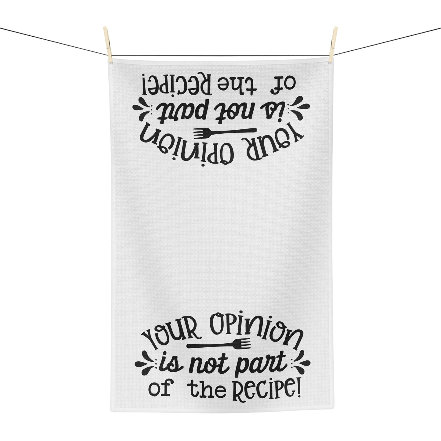 Your Opinion Soft Tea Towel