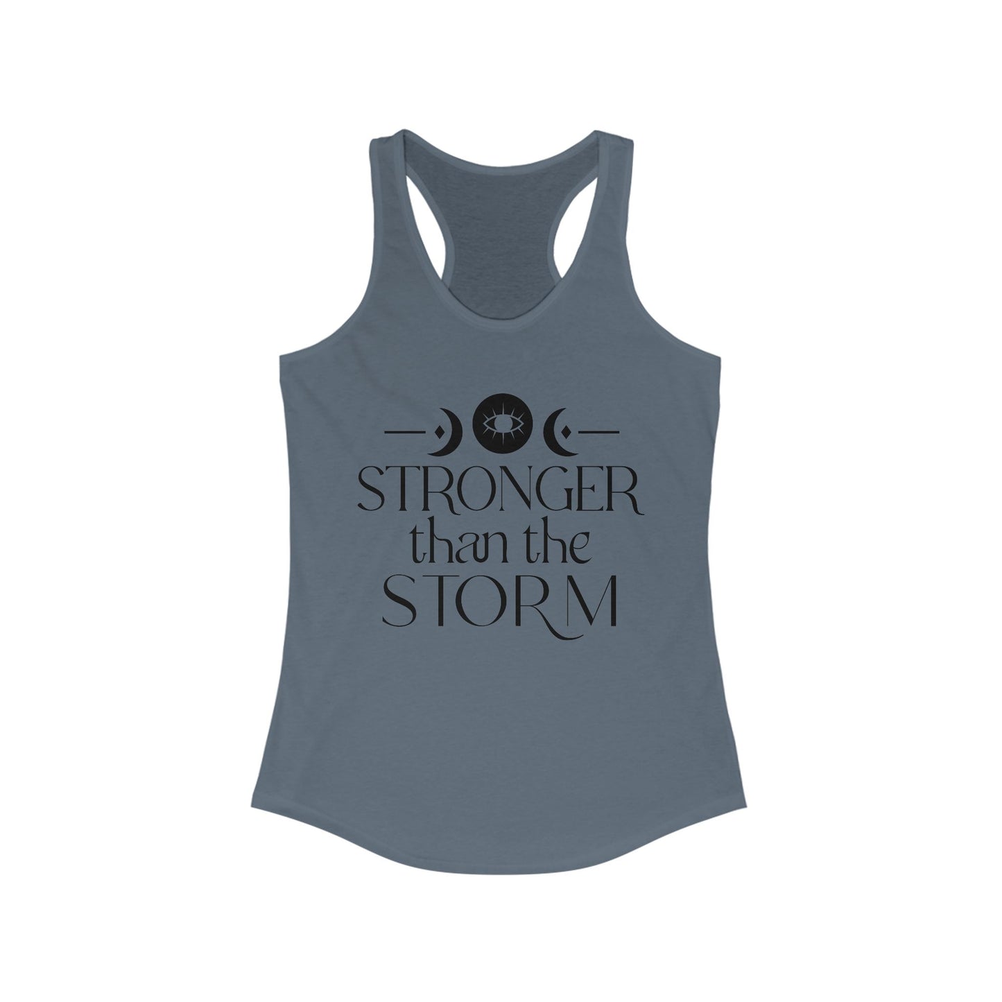 Boho Stronger Than The Storm Women's Ideal Racerback Tank