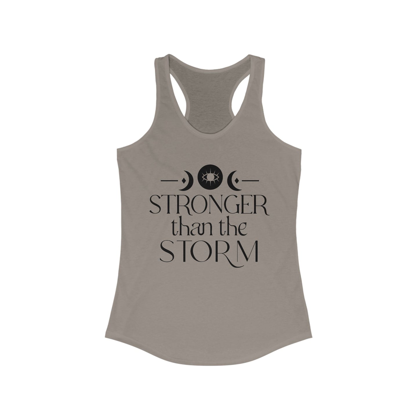 Boho Stronger Than The Storm Women's Ideal Racerback Tank