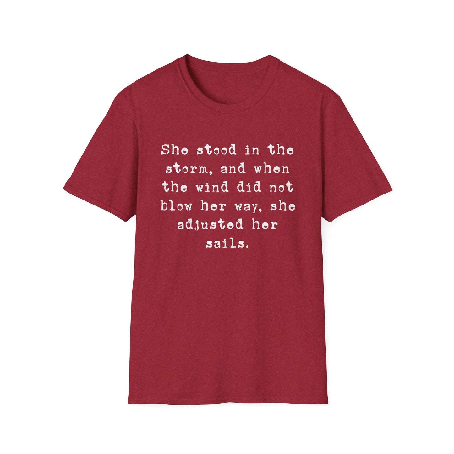 She Stood In The Storm Softstyle T-Shirt