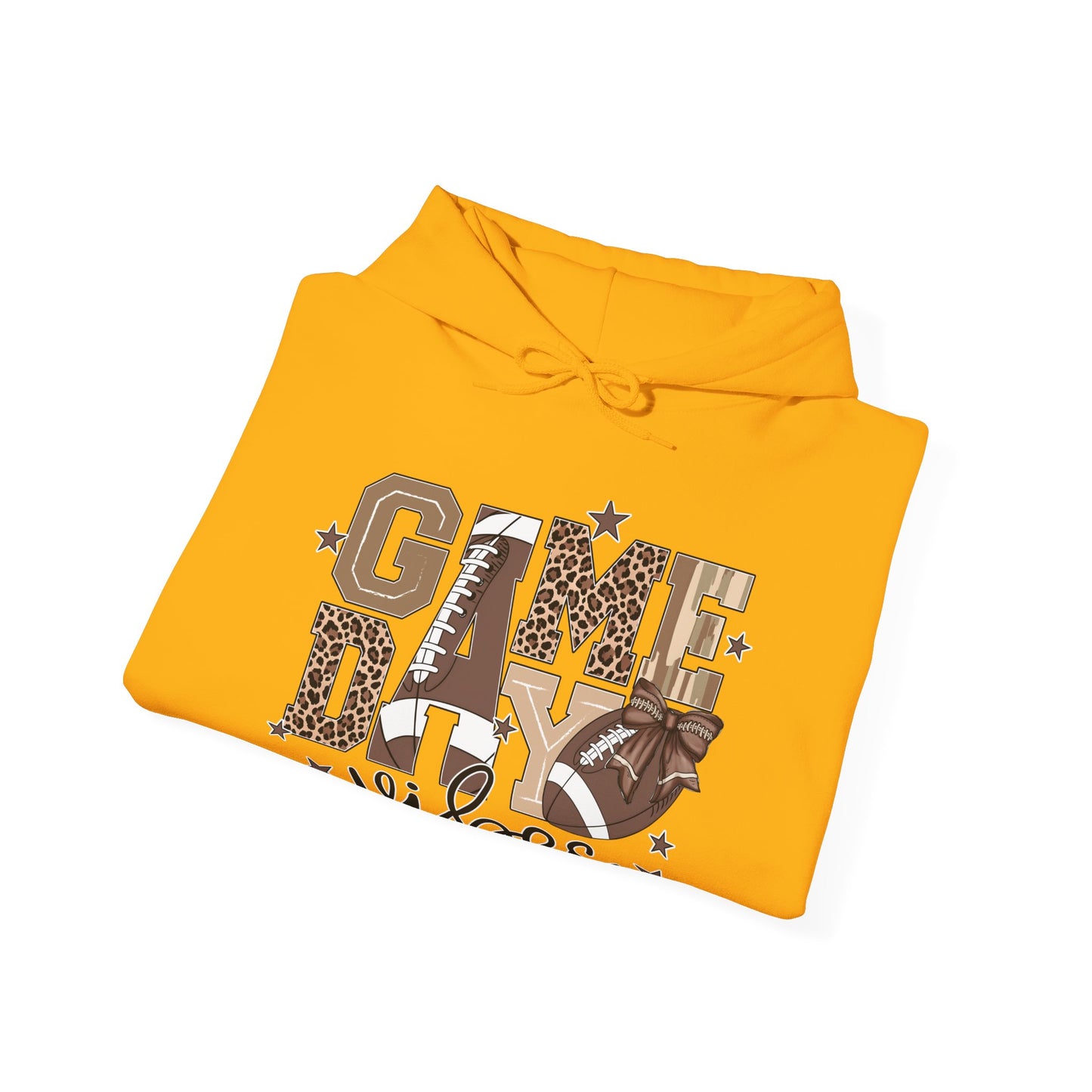 Football Game Day Vibes  Heavy Blend™ Hooded Sweatshirt