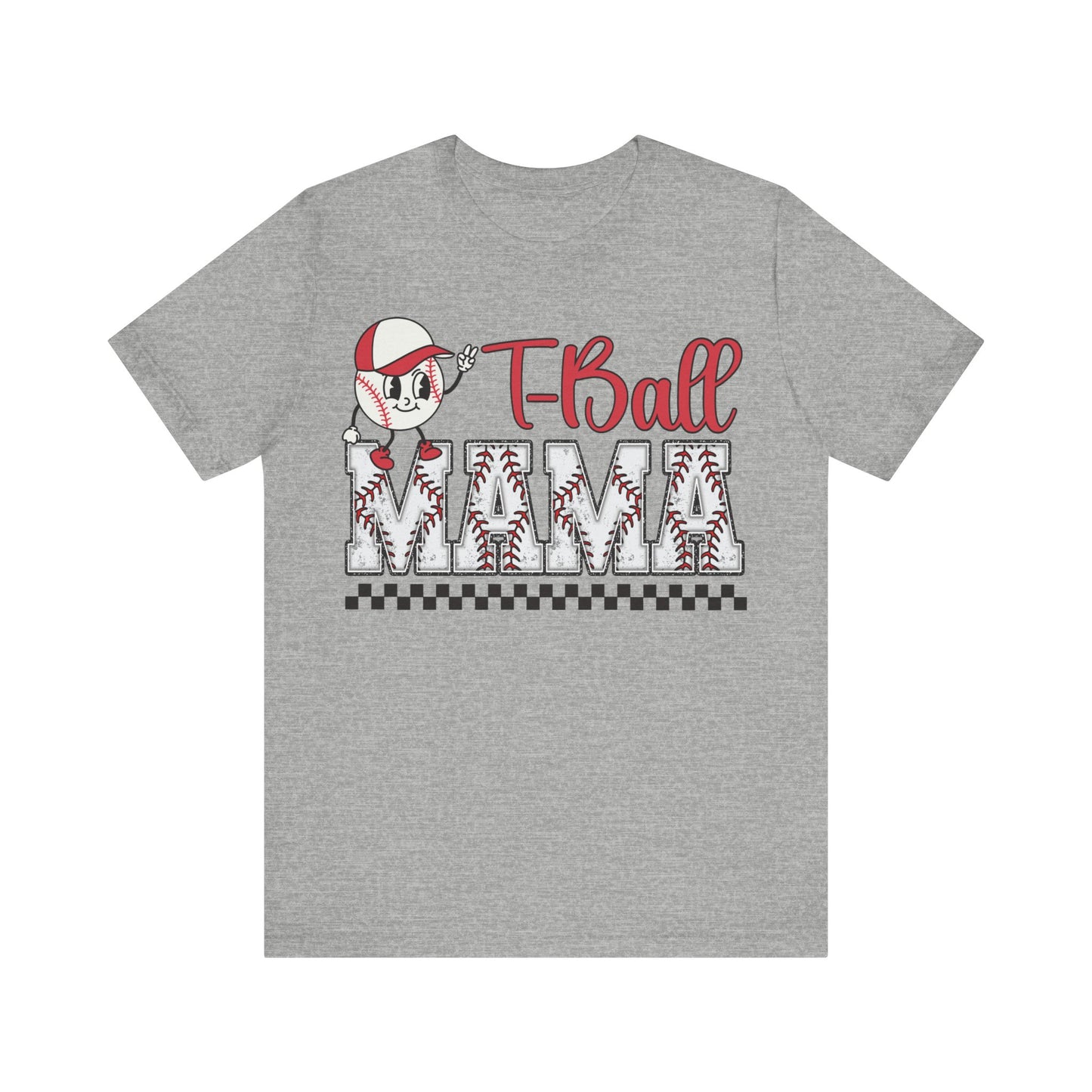 T Ball Mama Jersey Short Sleeve Tee