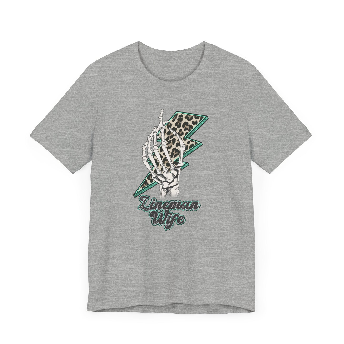 Lineman Wife Jersey Short Sleeve Tee
