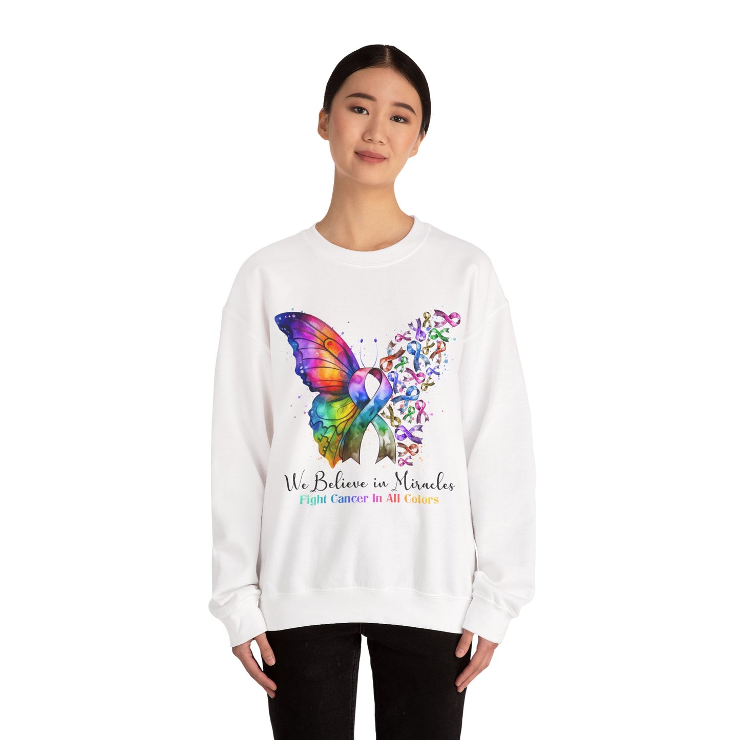 Fight Cancer In All Colors Heavy Blend™ Crewneck