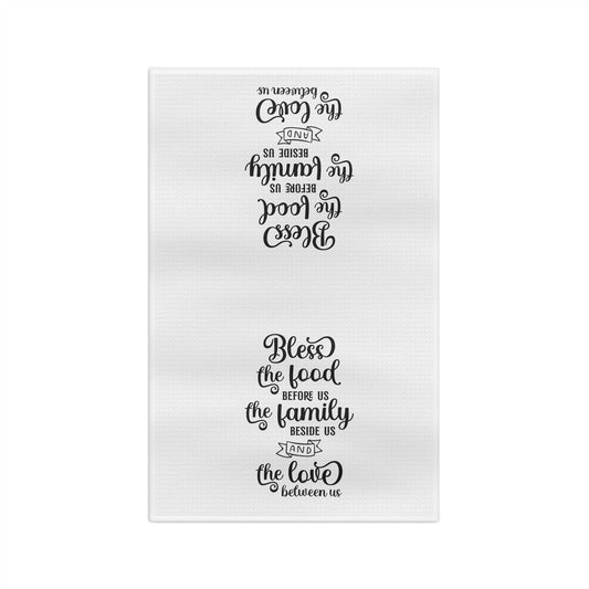 Bless the Food Soft Tea Towel