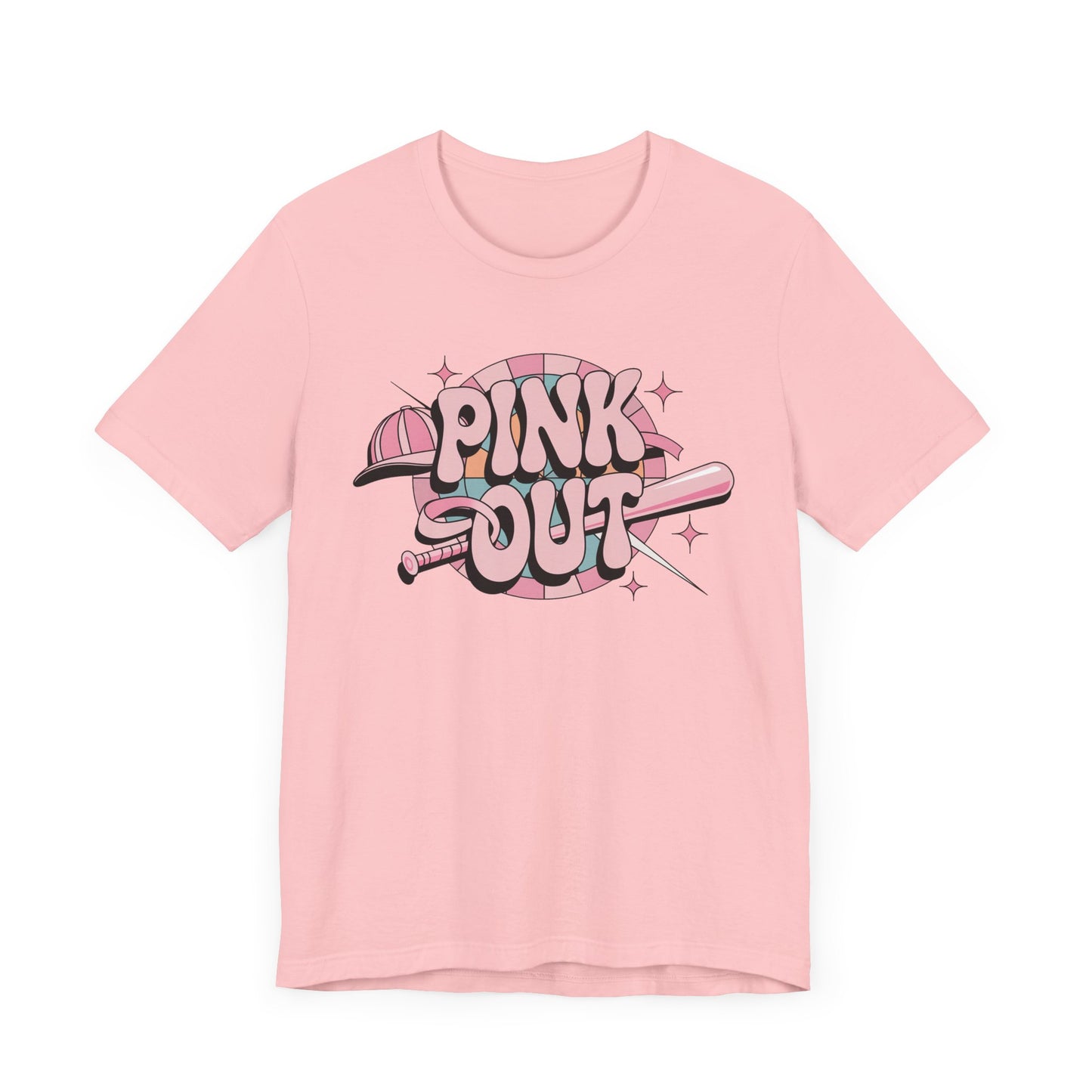 Baseball Pink Out Jersey Short Sleeve Tee