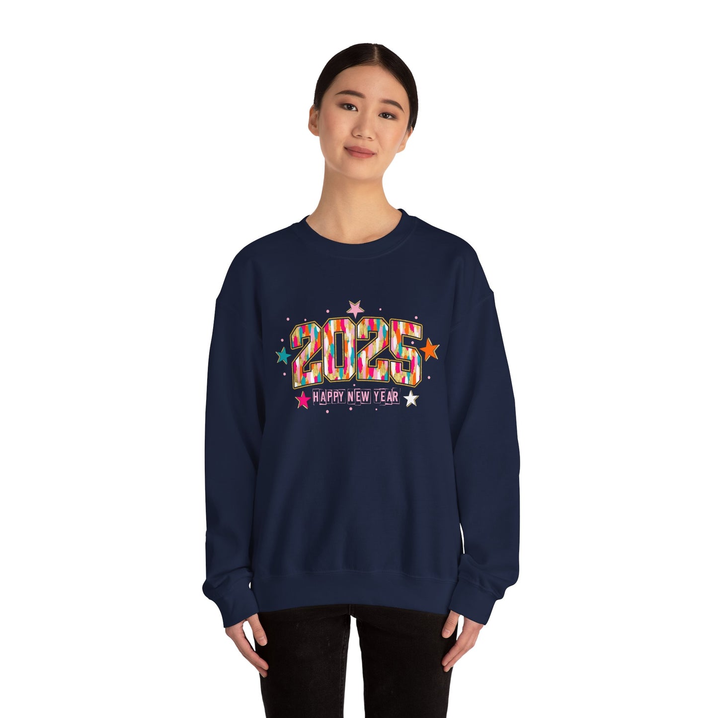 2025 Happy New Year Heavy Blend™ Crewneck Sweatshirt