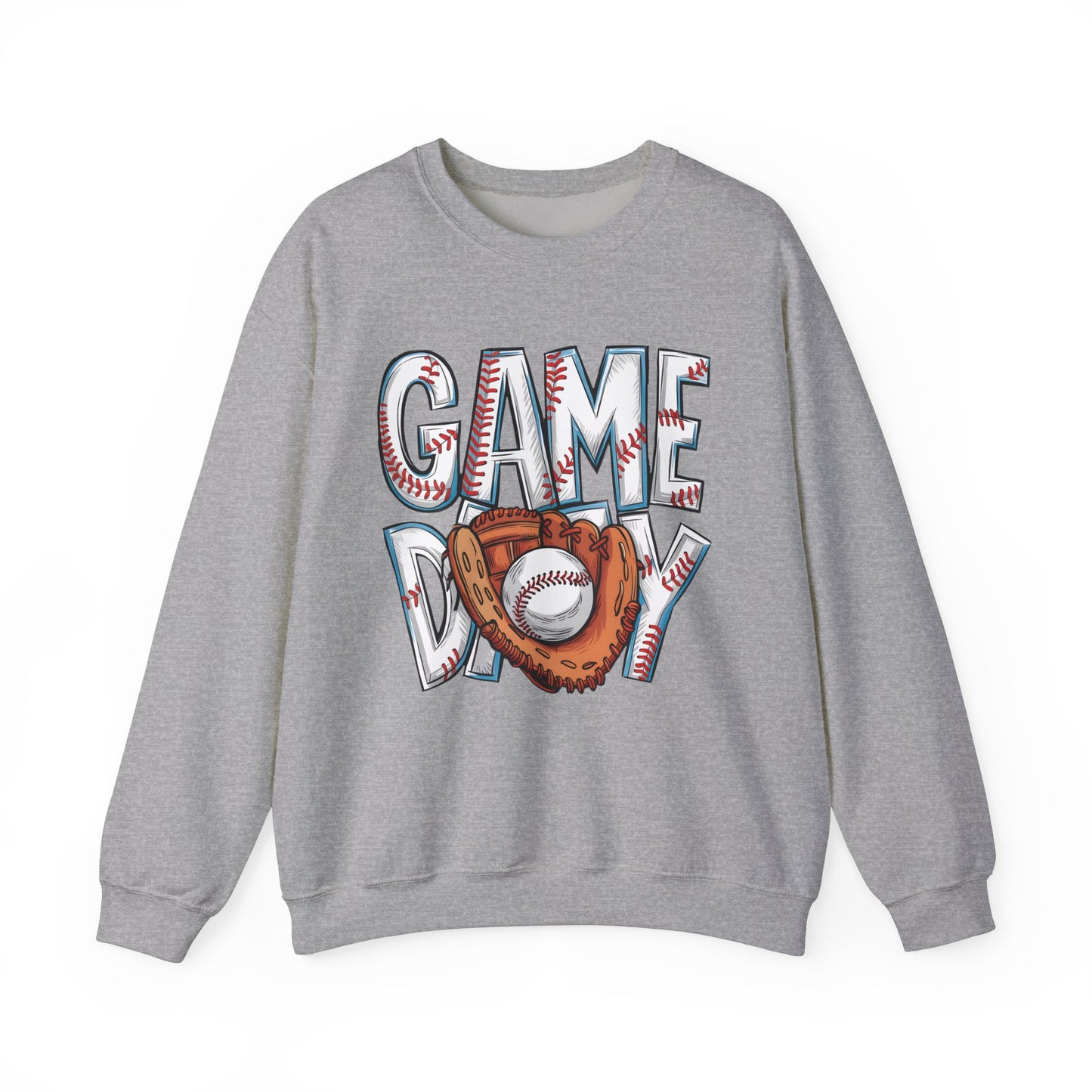Baseball Game Day Heavy Blend™ Crewneck Sweatshirt