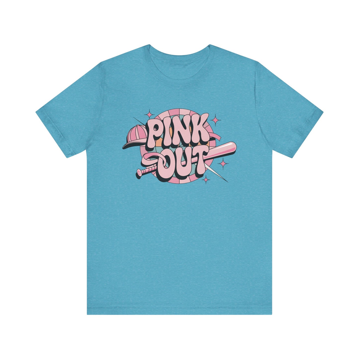 Baseball Pink Out Jersey Short Sleeve Tee