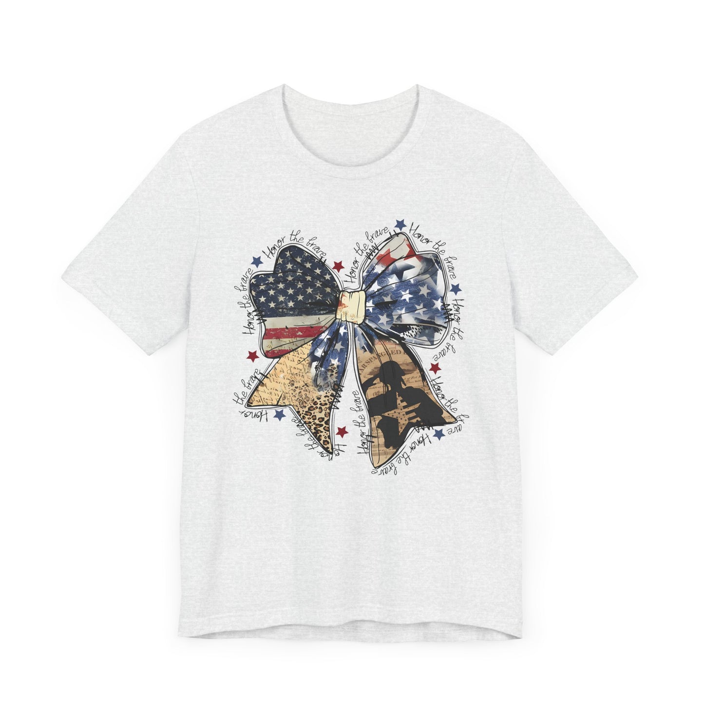 Honor The Brave Jersey Short Sleeve Tee