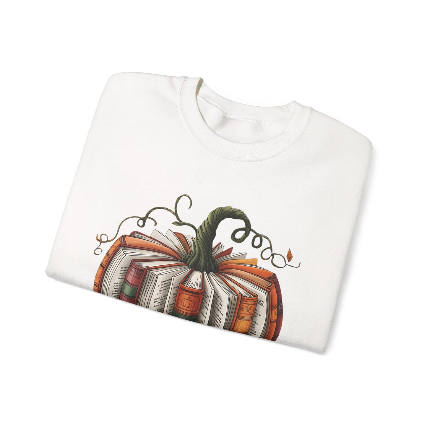 Book Pumpkin Heavy Blend™ Crewneck Sweatshirt