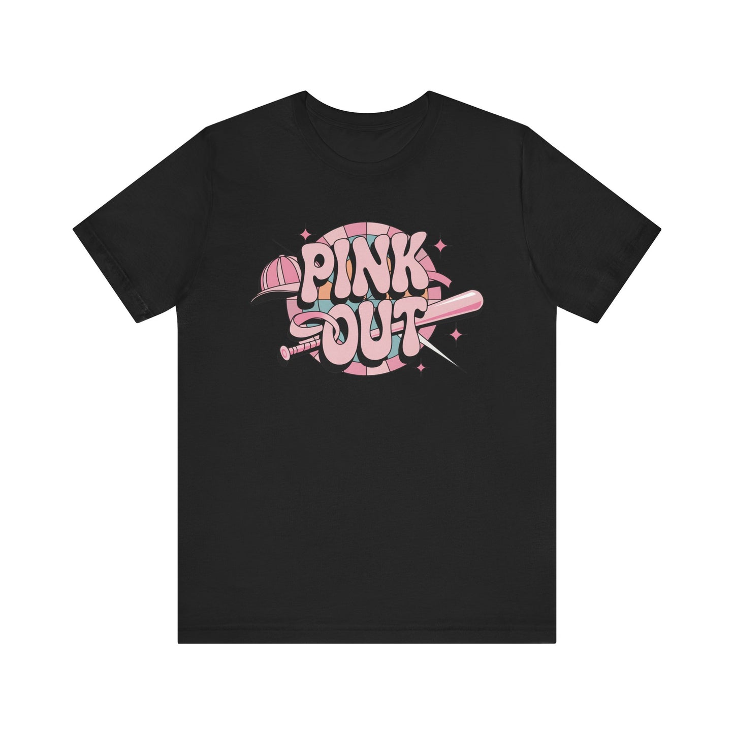 Baseball Pink Out Jersey Short Sleeve Tee
