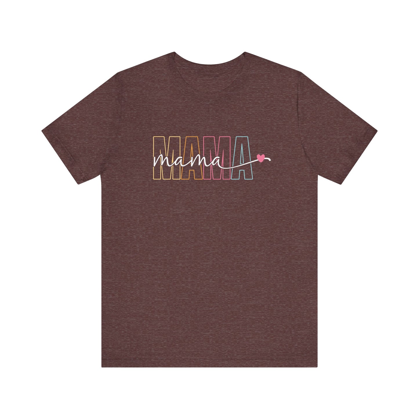 Mama 🖤 Jersey Short Sleeve Tee