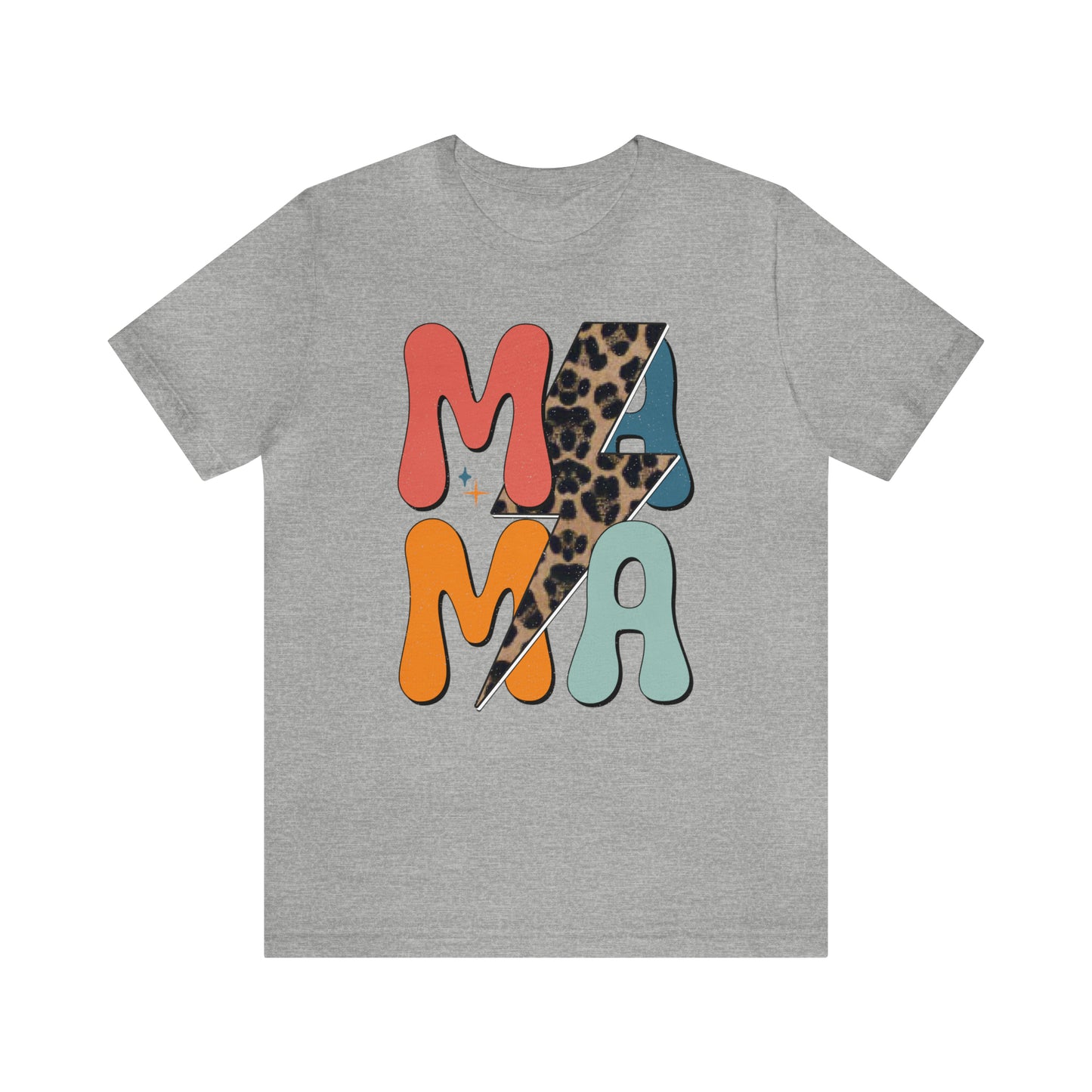 Leopard Lightning Bolt Mama