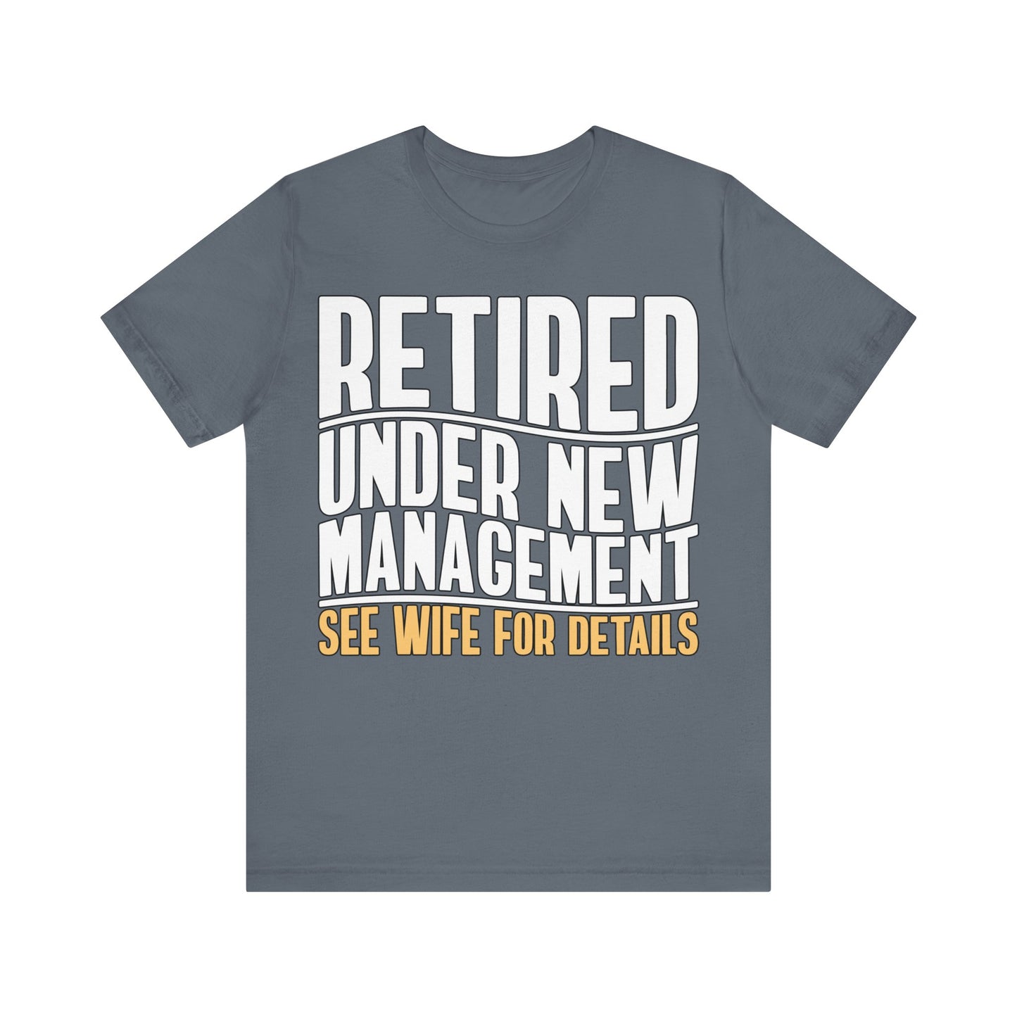 New Management Jersey Short Sleeve Tee
