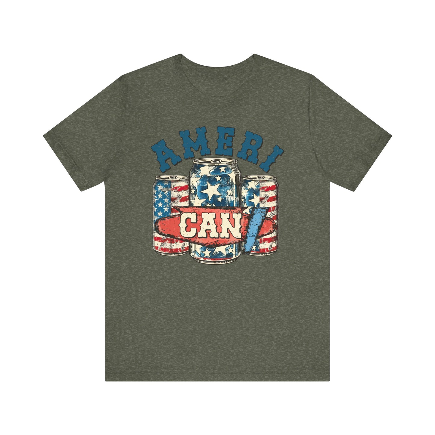 Ameri Can  Jersey Short Sleeve Tee
