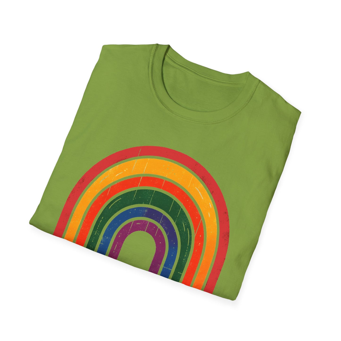 Be Kind Rainbow Softstyle T-Shirt