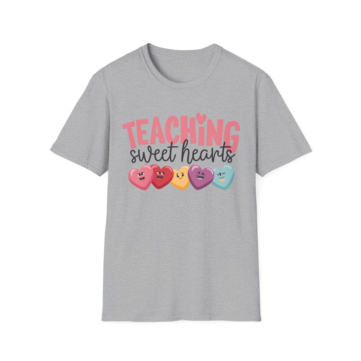 Teaching Sweet Hearts Softstyle T-Shirt