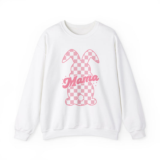 Pink Bunny Mama Heavy Blend™ Crewneck Sweatshirt