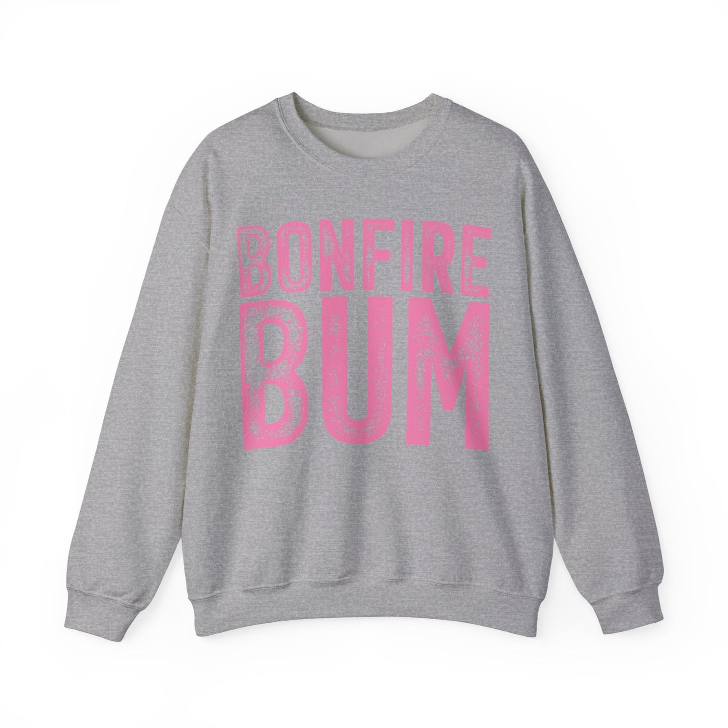 Pink Bonfire Bum Heavy Blend™ Crewneck Sweatshirt