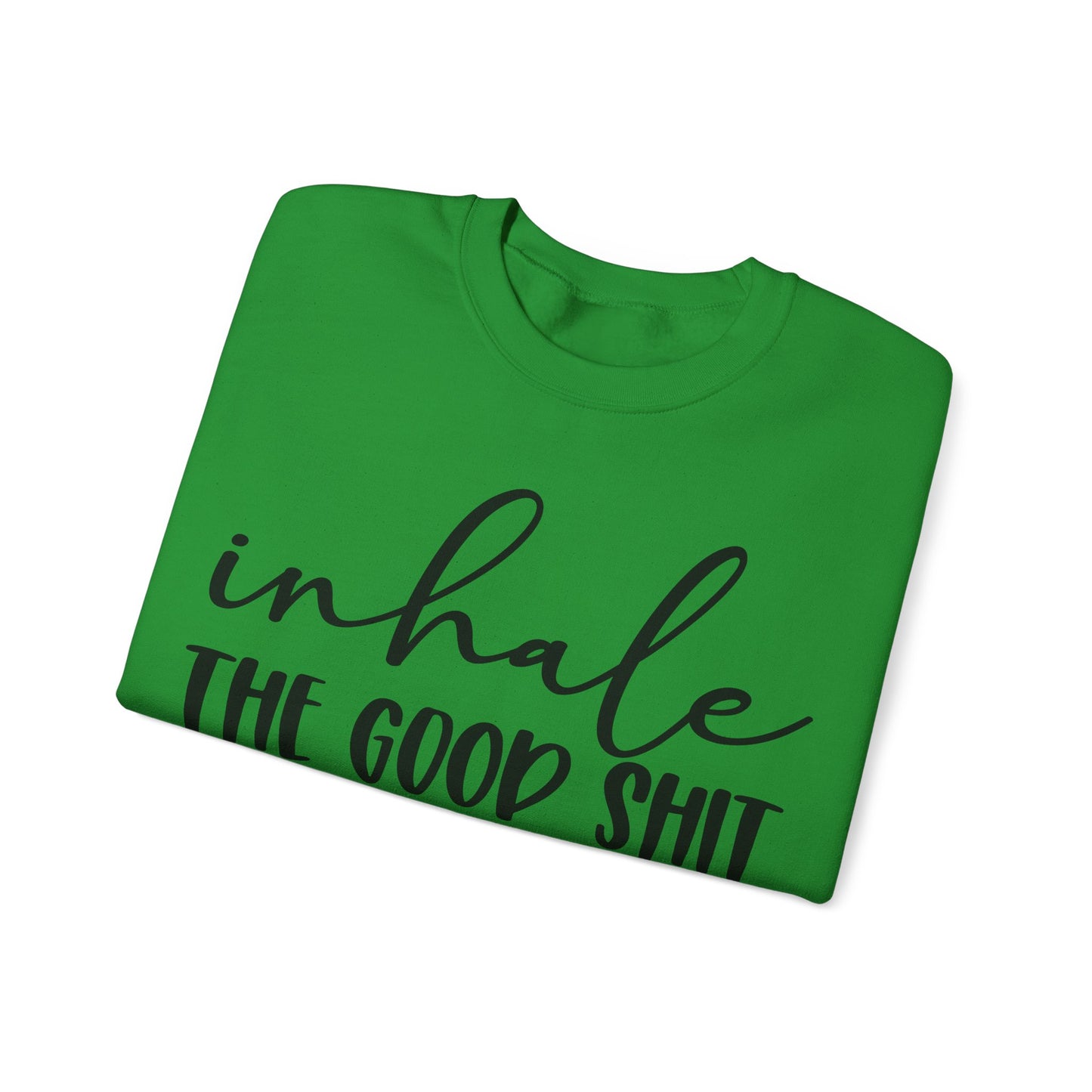 Inhale Exhale Heavy Blend™ Crewneck Sweatshirt